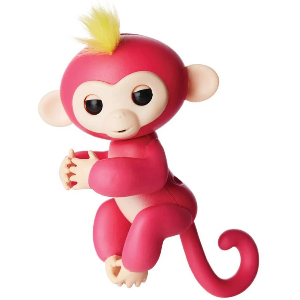 Interaktivní zábavná opička Happy Monkey - růžová