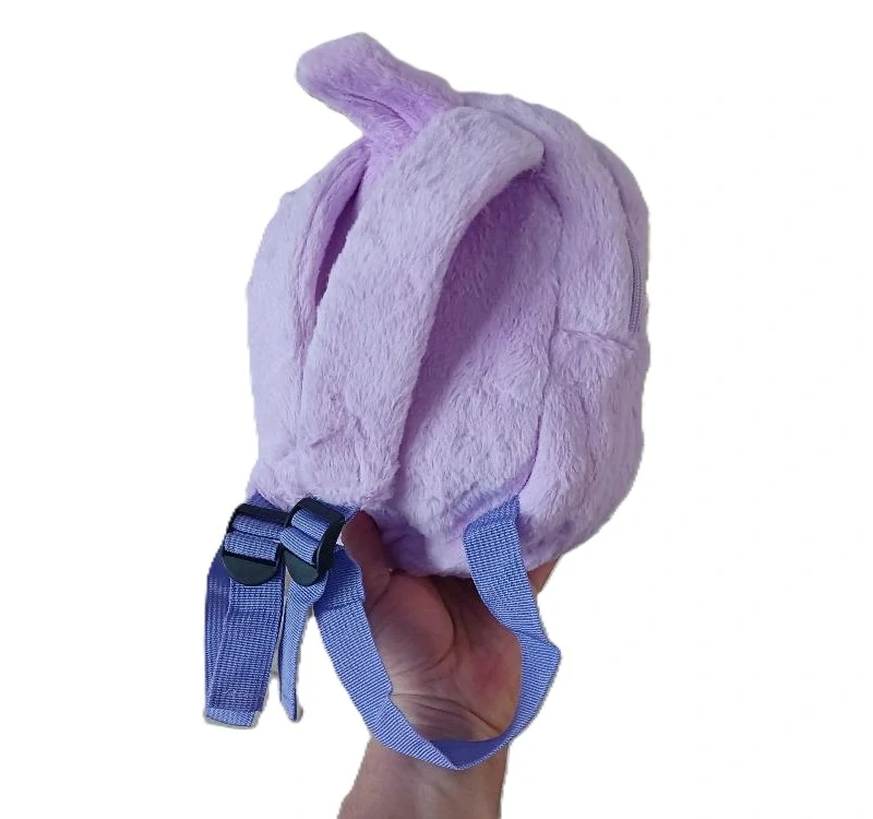 Plyšová hračka batůžek Labubu 26cm - fialový