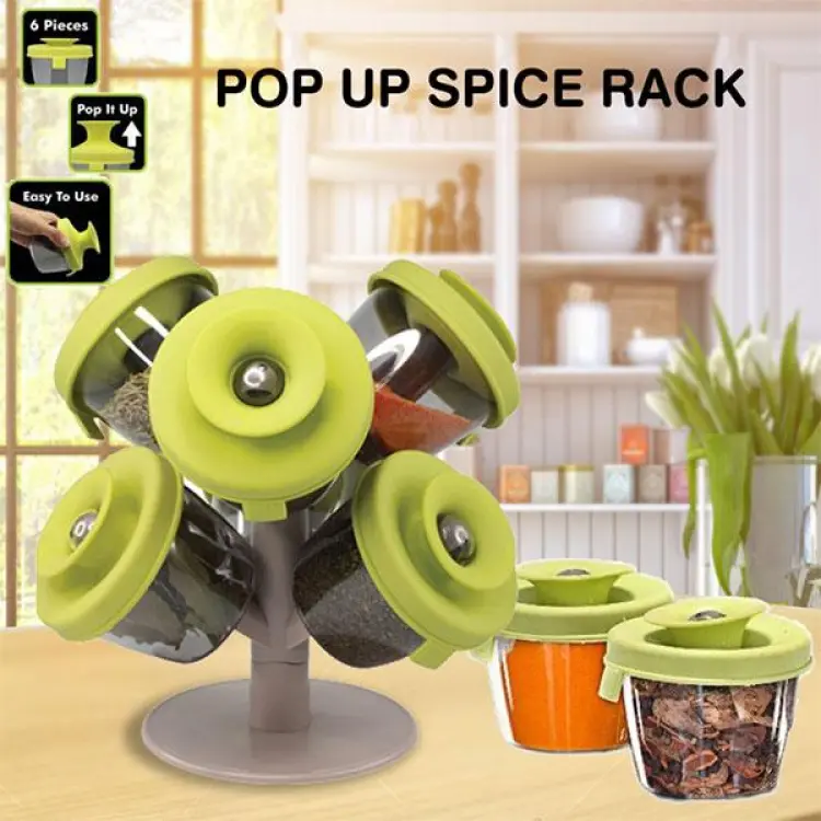 Kořenky se stojanem Pop-Up Spice Rack 