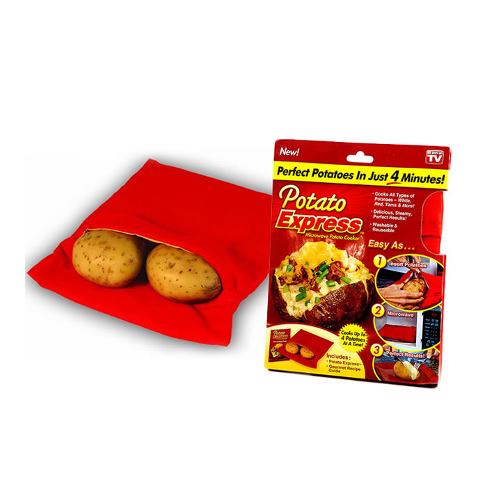 Parní kapsa na brambory do mikrovlnné trouby Potato Express