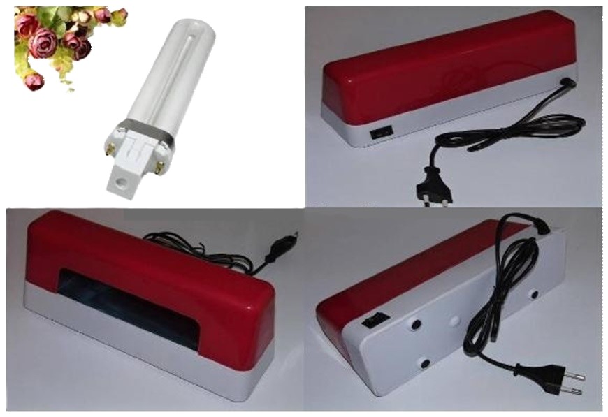 UV lampa na nehty KT 808 - růžová VÝPRODEJ