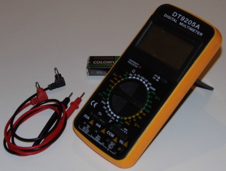 Digitální multimetr DT9205A 