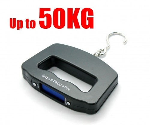 Multifunkční přenosná váha 50kg - Electronic Luggage Scale