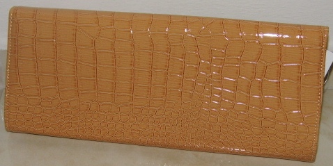 Kabelka psaníčko Bag Crossbody VVZ-037 - oranžová/krémová VÝPRODEJ