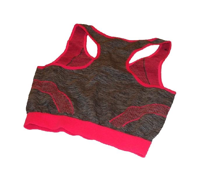 Fitness souprava na cvičení Copper Fit - šedá/růžová VÝPRODEJ