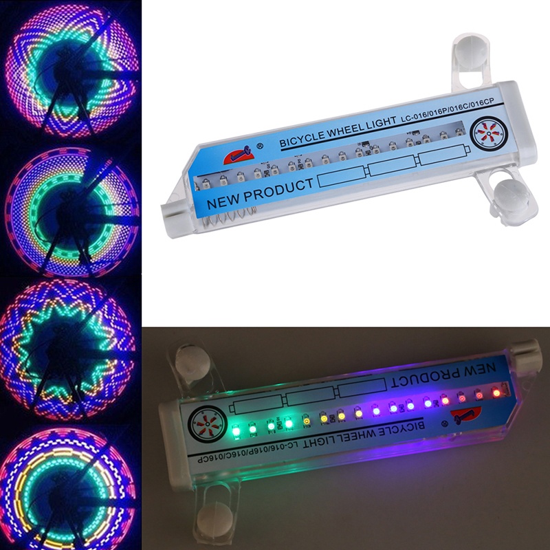 LED světlo do výpletu kola