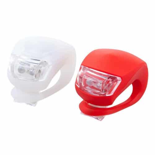 Silikonové LED světlo na kolo 2ks