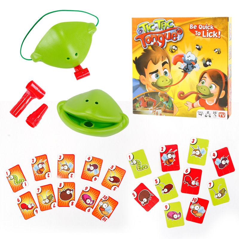 Společenská hra Tic Tac Tongue Chameleon