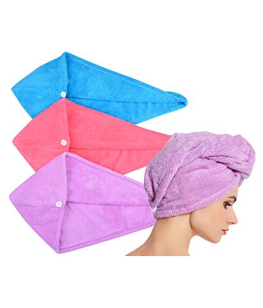 Rychleschnoucí turban na hlavu - fialkový