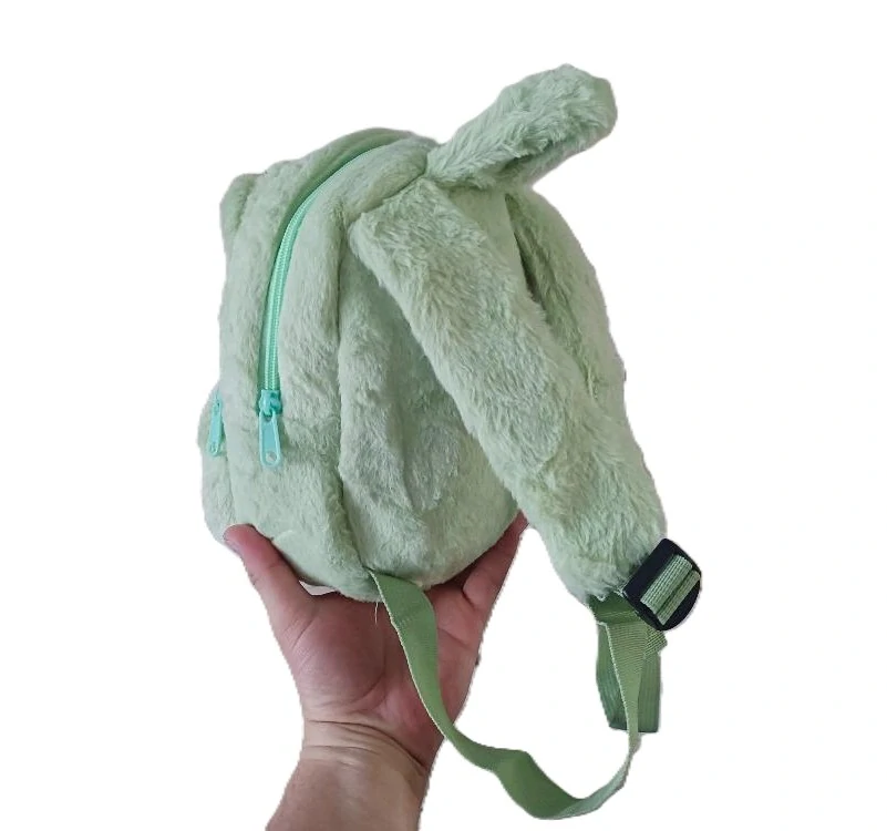 Plyšová hračka batůžek Labubu 26cm - zelený