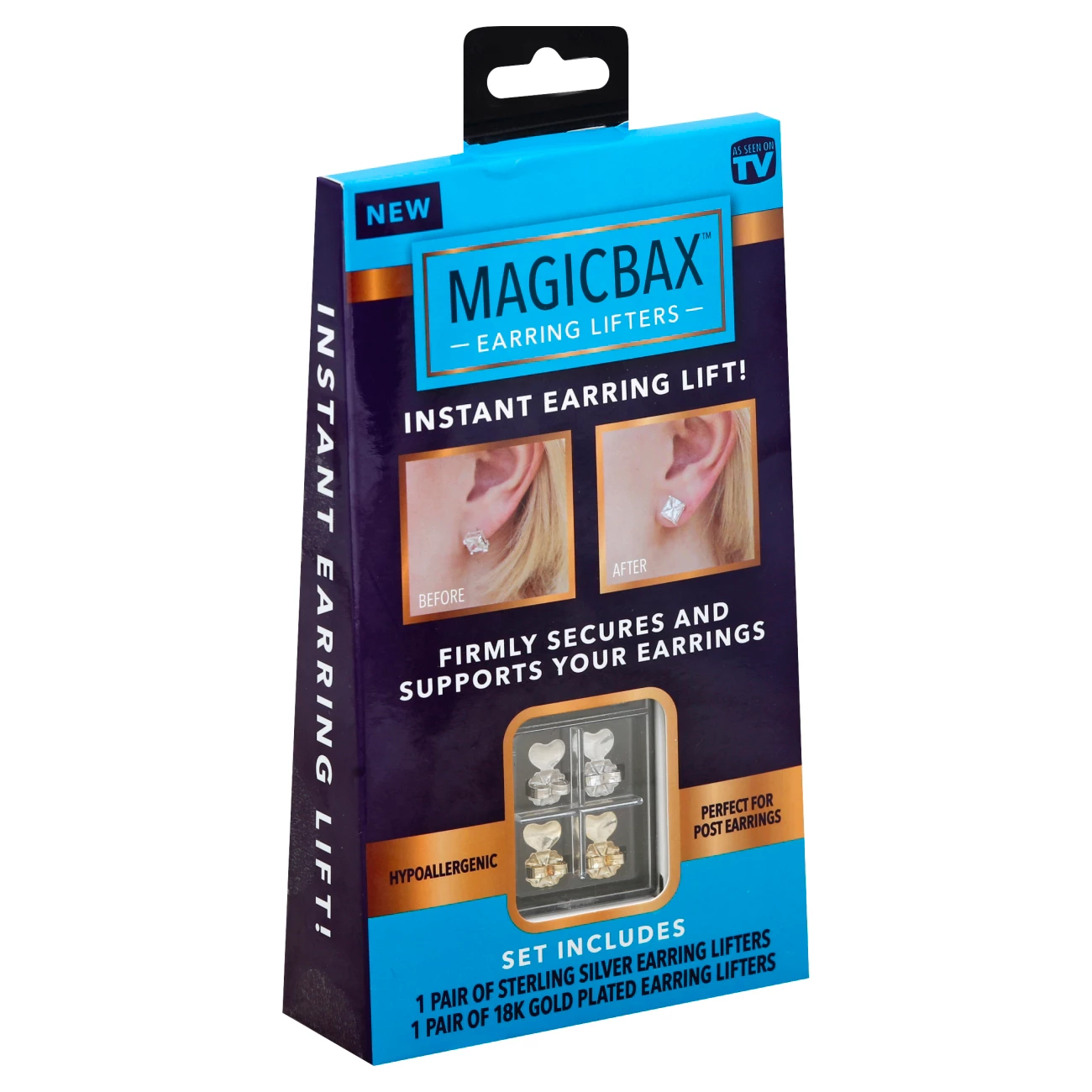 Magic Bax puzetky - 2 páry náušnic