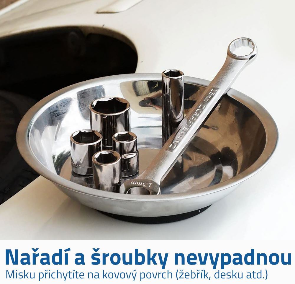 Magnetická miska na šroubky