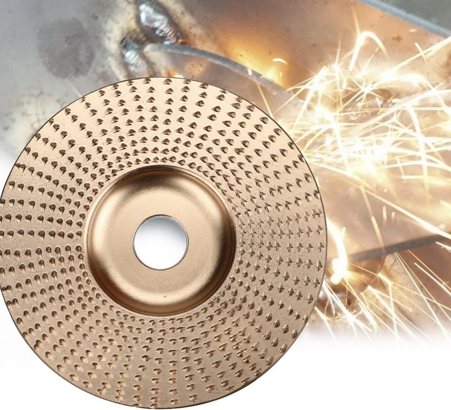 Brusný řezbářský kotouč pro úhlovou brusku 125 mm - rovná hrana
