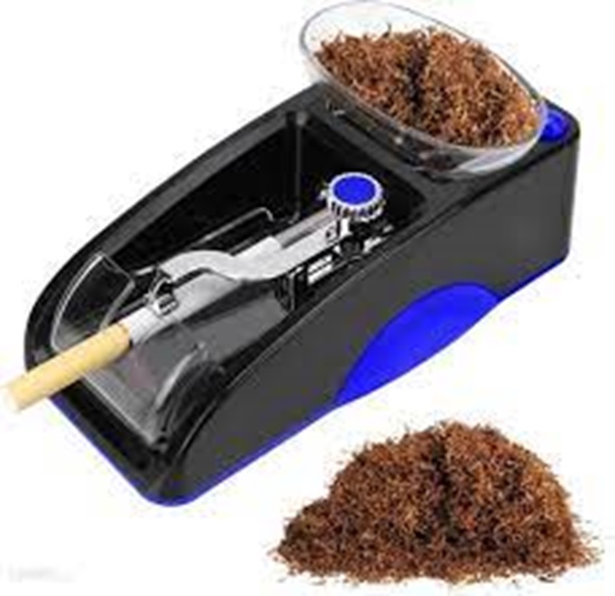 Elektrická plnička tabáku cigaret GR-12-005 modrá