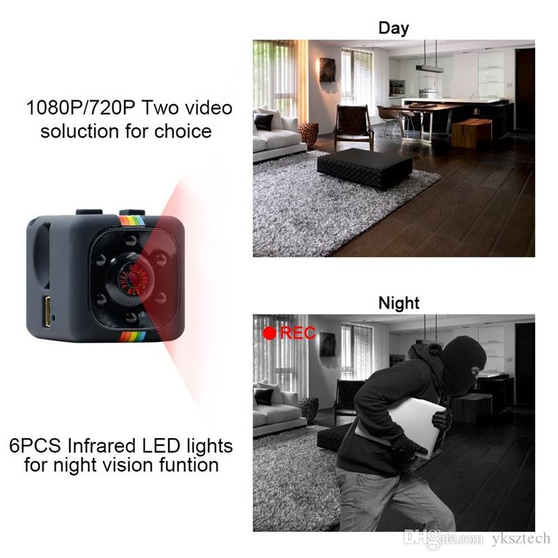 Mini Full HD kamera SQ11 - černá