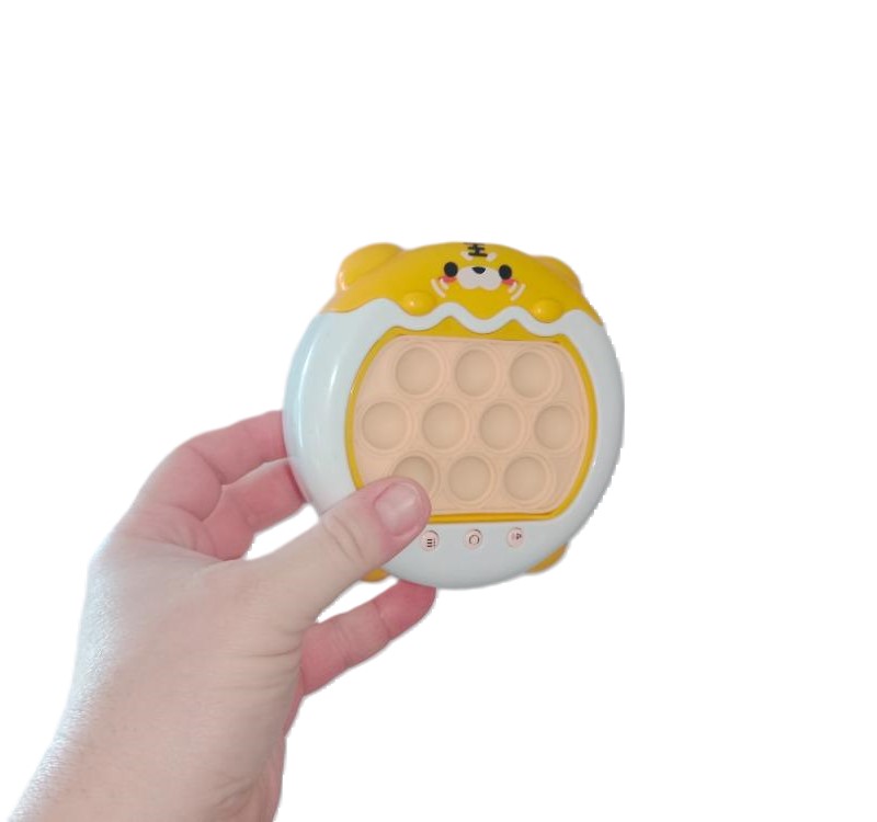 Elektronická hra Pop It Medvídek žlutý