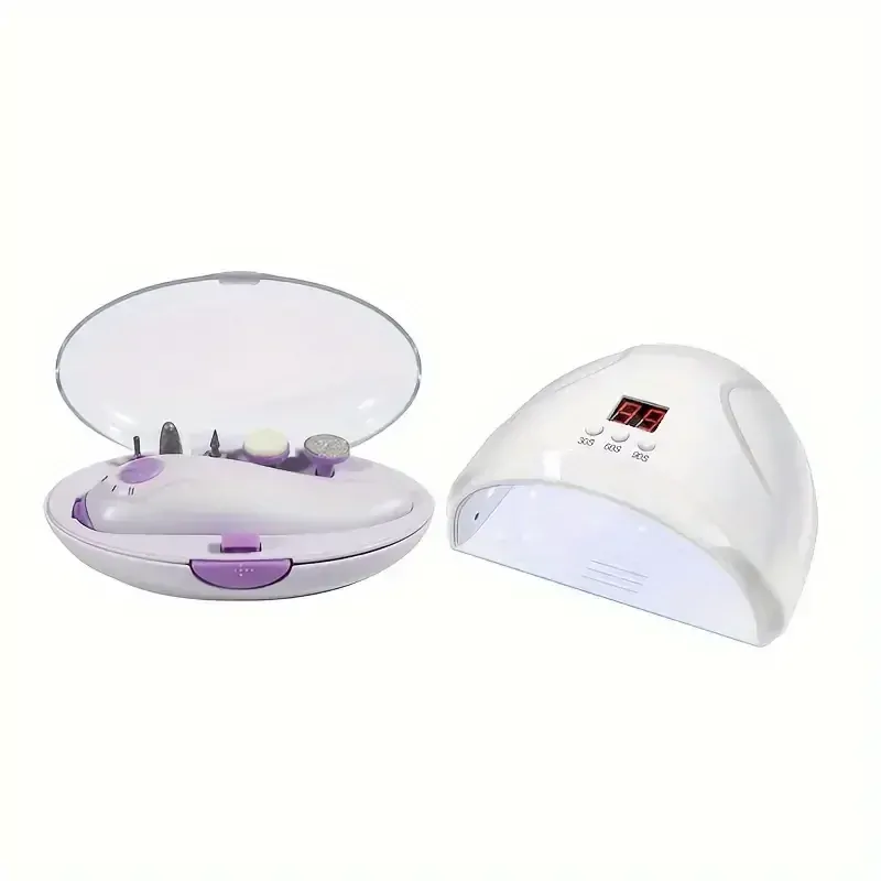 Sada na nehty Showell Beauty UV lampa + pilník 