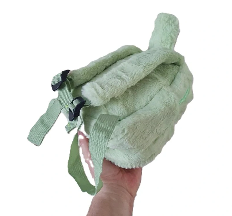Plyšová hračka batůžek Labubu 26cm - zelený
