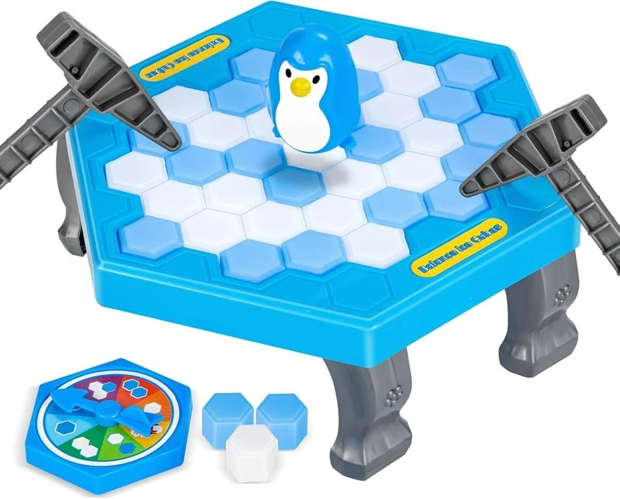 Zábavná hra Tučňák na ledě Penguin Breaking Ice X0234-15A