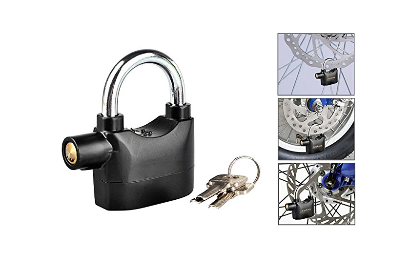 Visací zámek s alarmem - Alarm Lock 110db