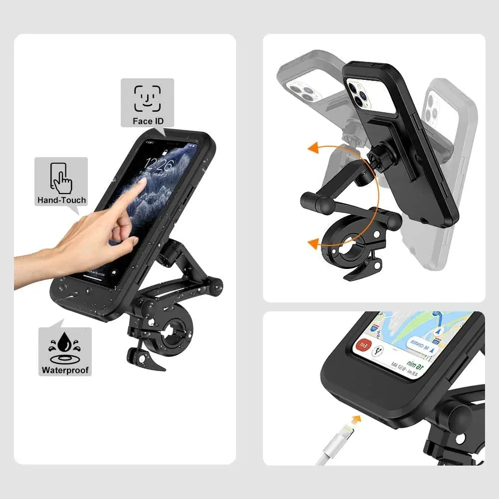 Voděodolný držák telefonu na kolo a motocykl CY-N5