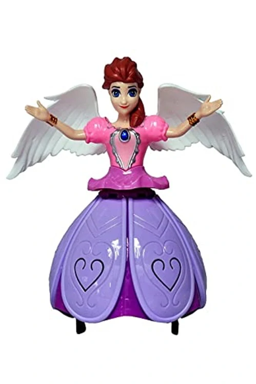 Svítící a tančící panenka s křídly Dance Princess